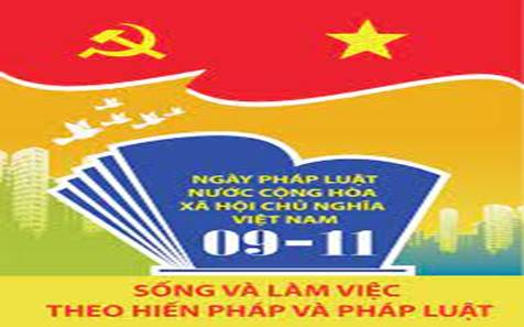 HƯỞNG ỨNG NGÀY PHÁP LUẬT NƯỚC CỘNG HÒA XÃ HỘI CHỦ NGHĨA VIỆT NAM